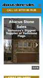 Mobile Screenshot of abacus-stone-sales.co.uk